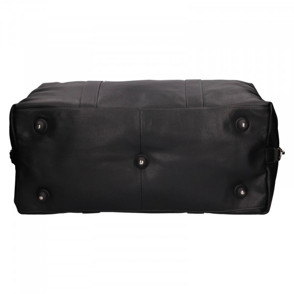 Kožená cestovní taška Katana Maxi - černá