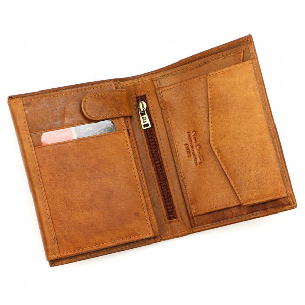 Pánská kožená peněženka Pierre Cardin Cenn - koňak