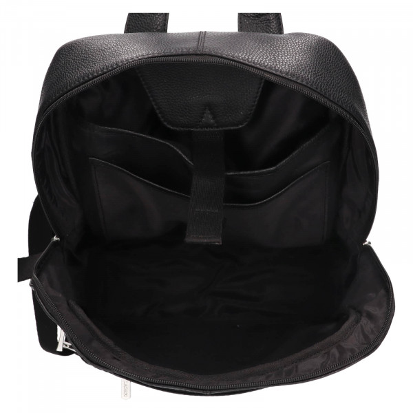 Pánský kožený batoh Lagen Renno - černá