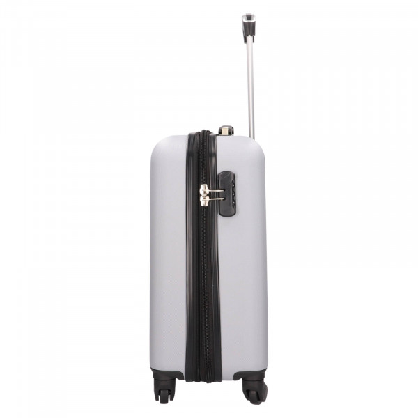 Cestovní kufr Madisson Tinna S - stříbrná