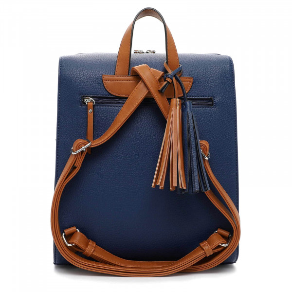 Elegantní dámský batoh Emily & Noah Darla - modrá