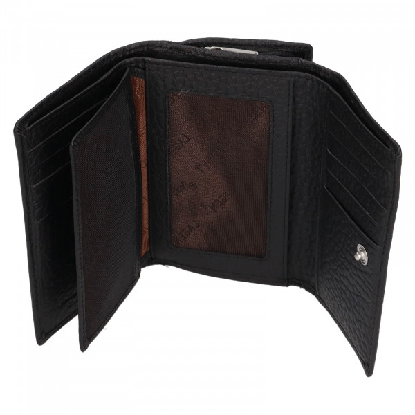 Malá dámská kožená peněženka Lagen Lorraine - černá