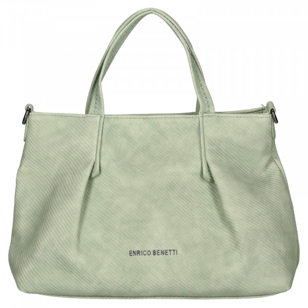 Menší dámská kabelka Enrico Benetti Dorés - světle zelená